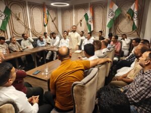 Sumeet Magotra Calls on Workers to Act Like ‘Babbar Shers’,Announces ‘Chanda Chori Par Choupal’ and Youth Outreach Campaigns